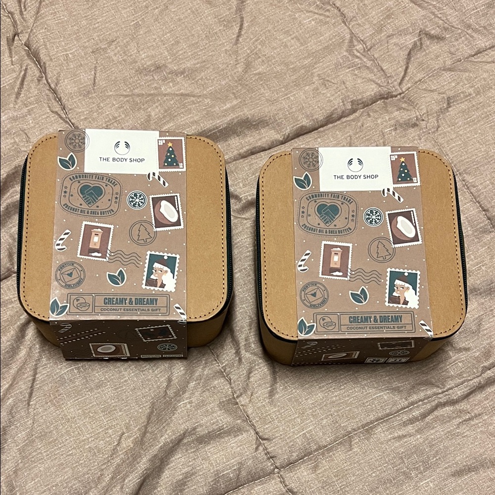 The Body Shop Creamy & Dreamy Coconut Essentials Gift Set NIP